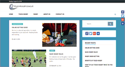 Desktop Screenshot of playtouchrugbyleague.co.uk